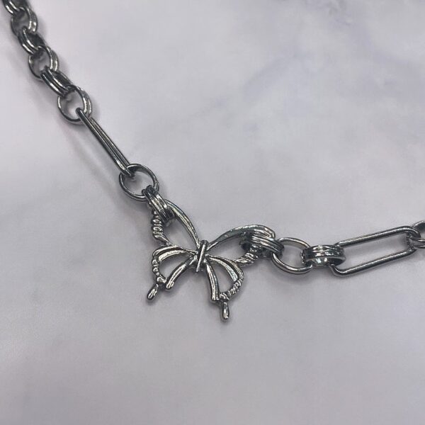 Chunky Butterfly Necklace