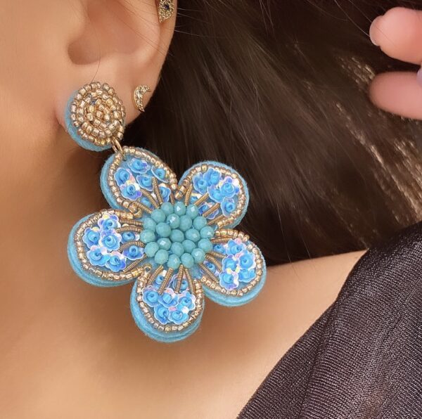 Party Flowers Earrings